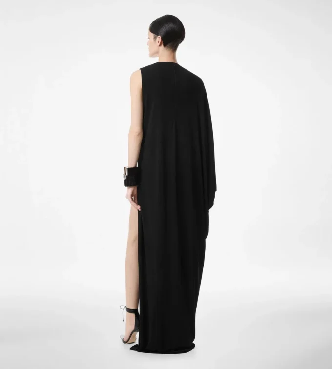 Abendkleid aus Crêpe-Jersey