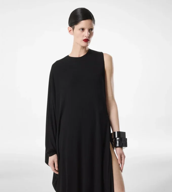 Abendkleid aus Crêpe-Jersey