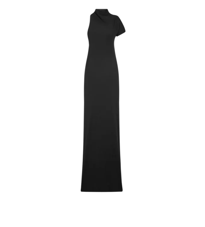 Asymmetrisches Abendkleid