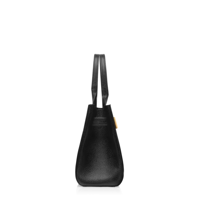 Audrey Small Tote aus genarbtem Leder
