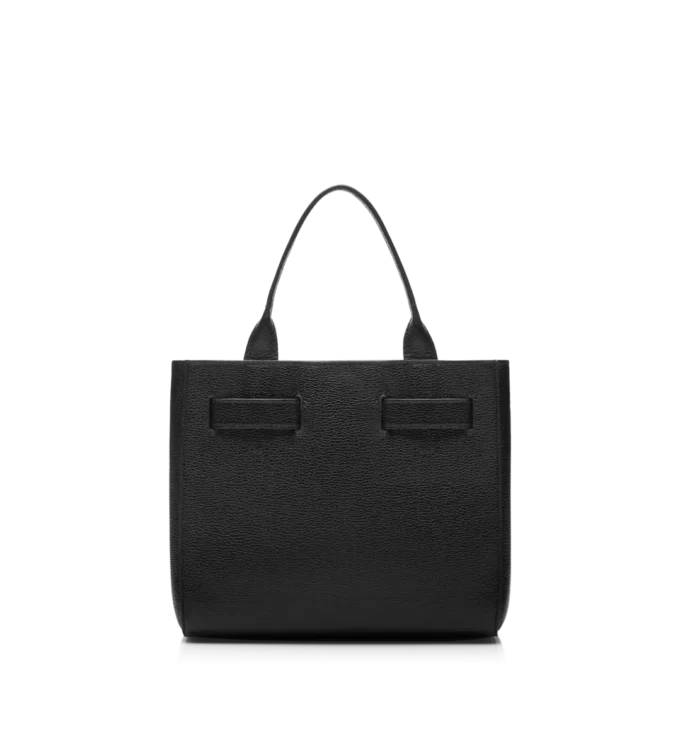 Audrey Small Tote aus genarbtem Leder
