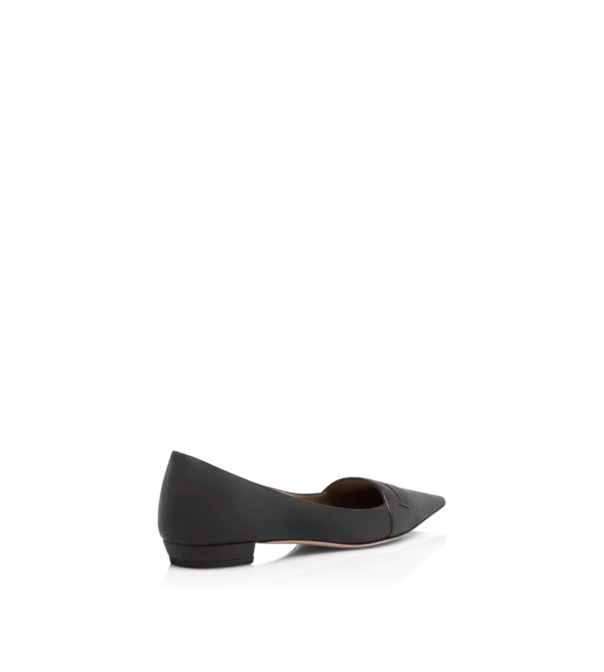 Ballerinas aus Wildleder mit EVA-Sohle