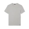Baumwoll-T-Shirt mit Rundhalsausschnitt