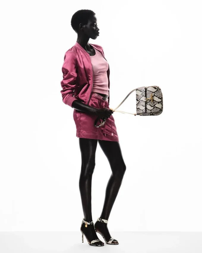 Bedruckte Python Tara Mini Crossbody