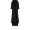 Besticktes Abendkleid aus Seidenchiffon mit schulterfreiem Ausschnitt
