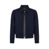 Blouson mit doppelseitigem Twillkragen