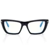 Blue Block Cat Eye Opticals