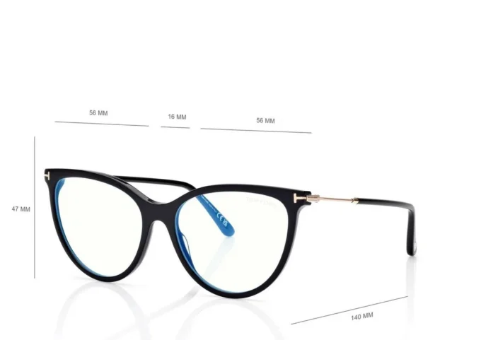 Blue Block Cat Eye Opticals