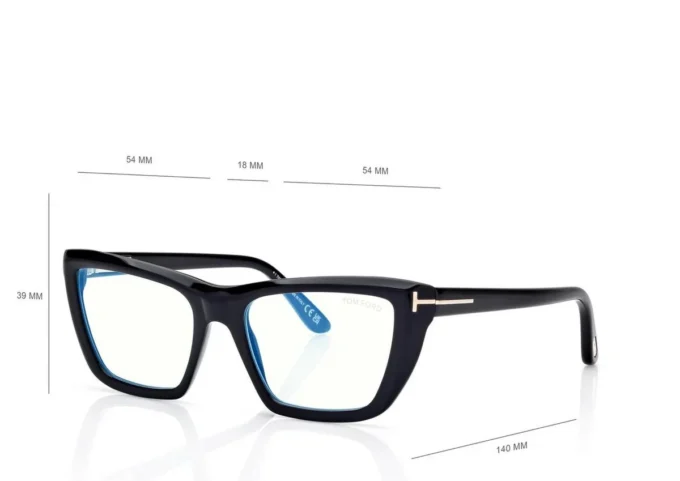 Blue Block Cat Eye Opticals