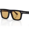 Blue Block Fausto Opticals mit aufsteckbarer Sonnenbrille