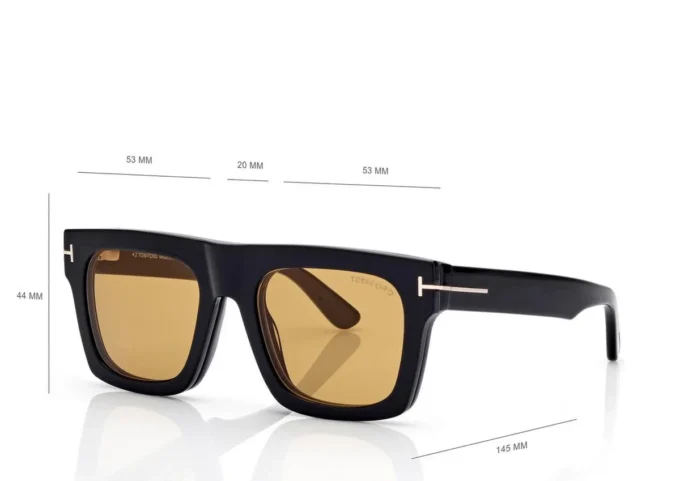 Blue Block Fausto Opticals mit aufsteckbarer Sonnenbrille