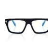 Blue Block Rechteckige Brille