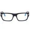 Blue Block Rechteckige Brille