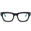 Blue Block Rechteckige Brille