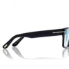 Blue Block Rechteckige Brille