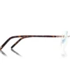 Blue Block Rechteckige Brille