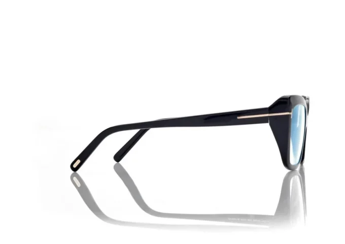 Blue Block Rechteckige Brille