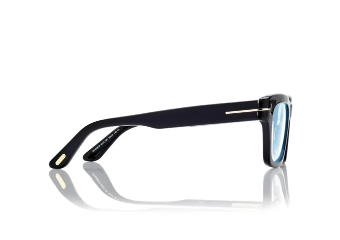 Blue Block Rechteckige Brille