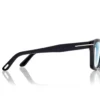 Blue Block Rechteckige Brille