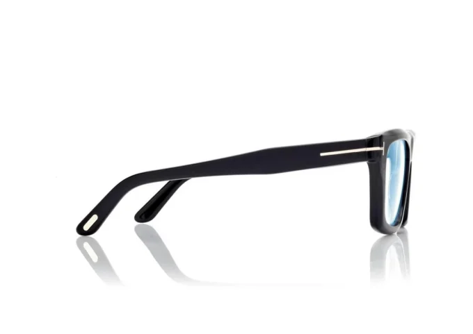 Blue Block Rechteckige Brille