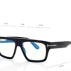 Blue Block Rechteckige Brille