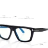 Blue Block Rechteckige Brille