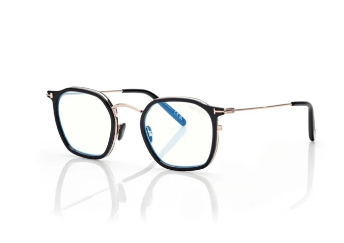Blue Block Round Opticals