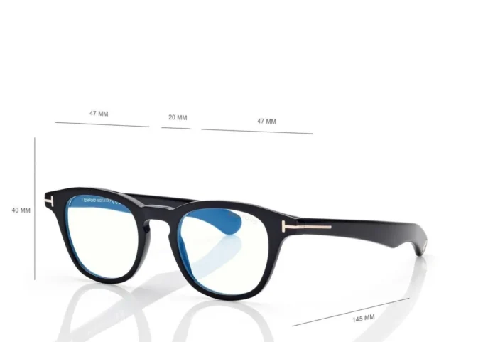 Blue Block Round Opticals