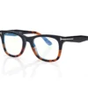 Blue Block Square Opticals mit aufsteckbarer Sonnenbrille