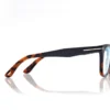 Blue Block Square Opticals mit aufsteckbarer Sonnenbrille