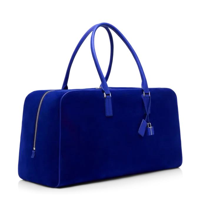 Bowlingtasche aus Wildleder
