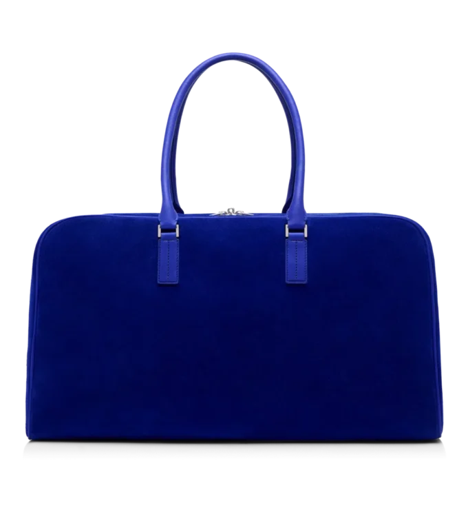 Bowlingtasche aus Wildleder