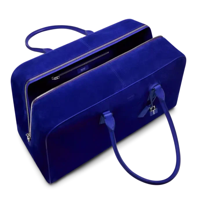 Bowlingtasche aus Wildleder