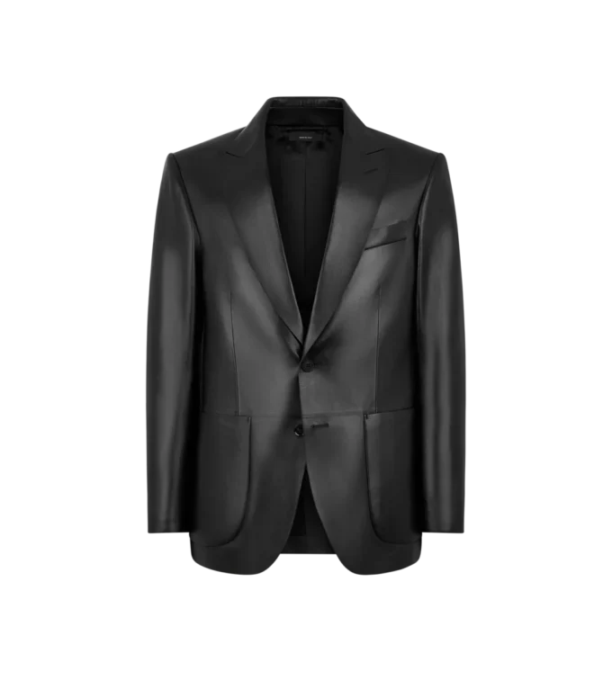 Butterweicher Lederblazer