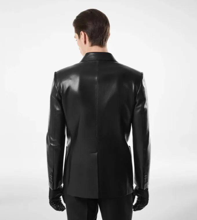 Butterweicher Lederblazer