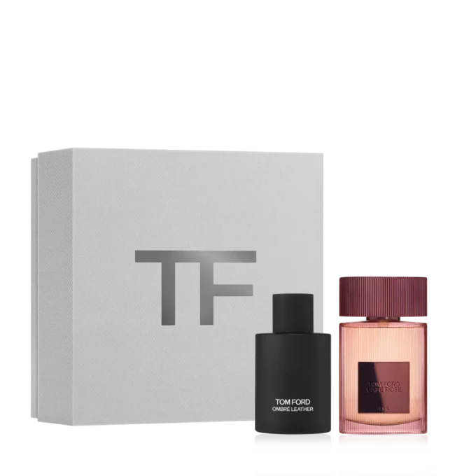 Café Rose und Ombré Leather Duo Mini-Set