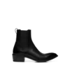 Chelsea-Stiefel aus poliertem Leder