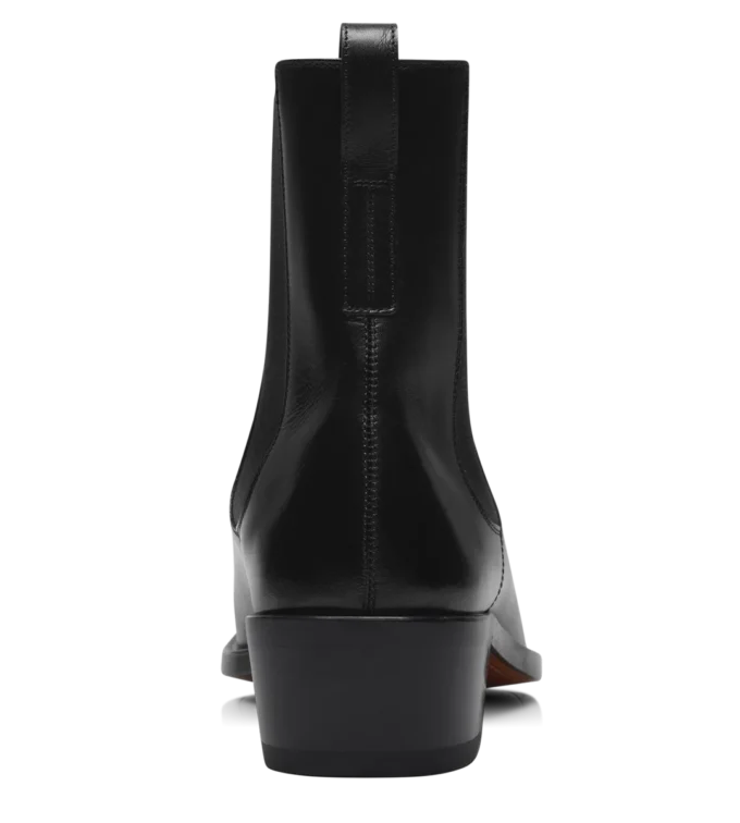 Chelsea-Stiefel aus poliertem Leder