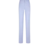 Doppelseitige, gerade geschnittene Hose aus leichter Wolle