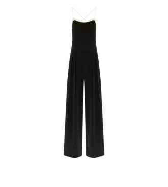Doppelter Georgette-Stretch-Camisole-Jumpsuit