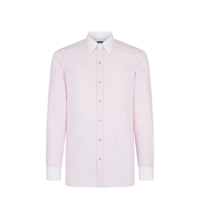 Dreidimensional strukturiertes Slim-Fit-Hemd