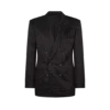 Duchesse-Jacke mit Polka-Dot-Jacquardmuster