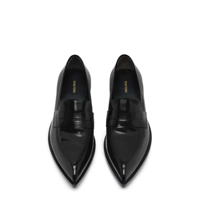 Eva Loafer aus gebürstetem Leder