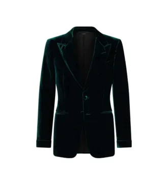 Flüssiger Samt Shelton Cocktailjacke