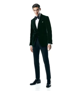 Flüssiger Samt Shelton Cocktailjacke