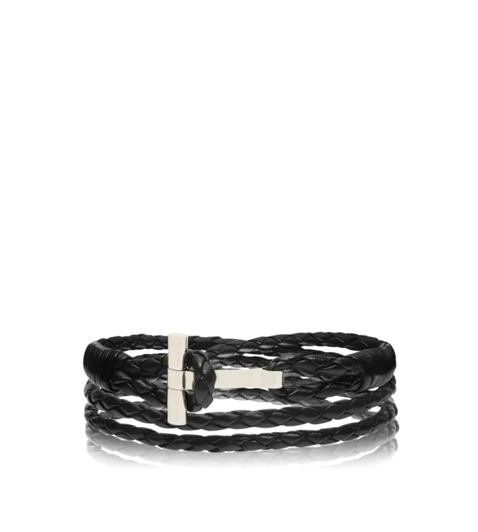 Geflochtenes Lederarmband