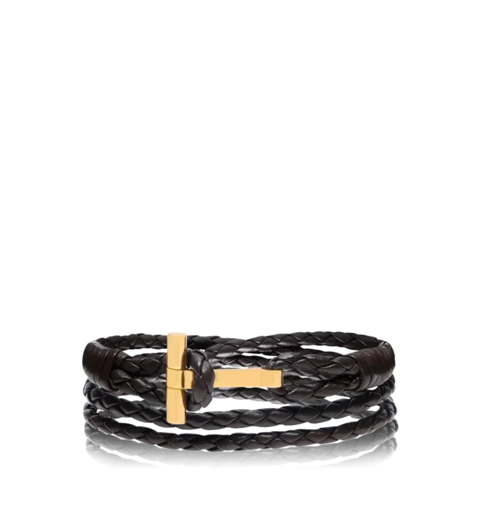 Geflochtenes Lederarmband