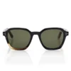 Geometrische Horn-Sonnenbrille