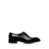 Gepolsterter Leder-Schnürschuh