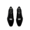 Gepolsterter Leder-Schnürschuh